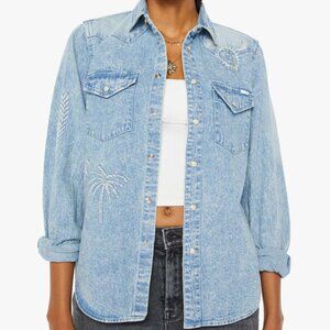 NWT - MOTHER Denim Button Up - Size S